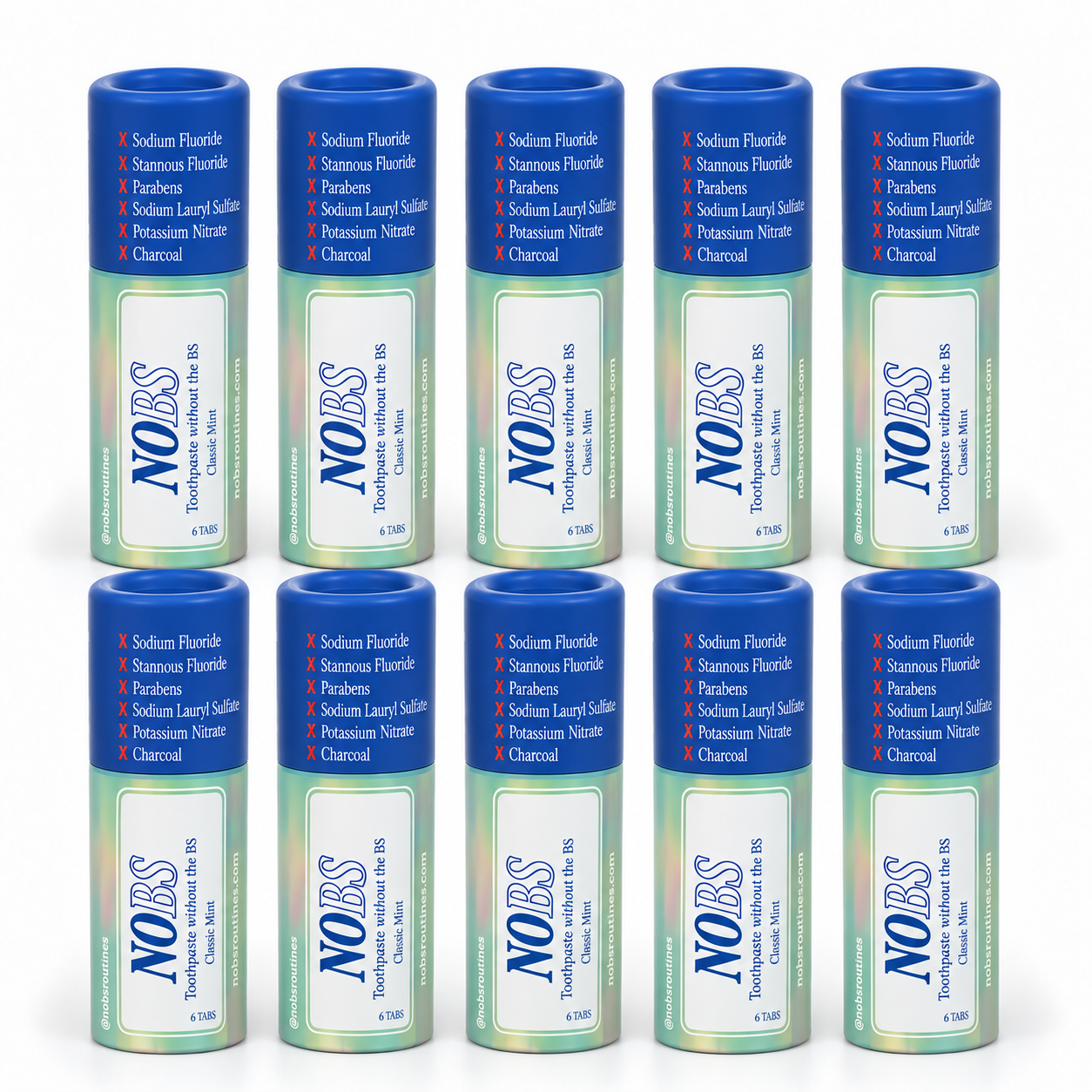 NOBS Toothpaste Tablets