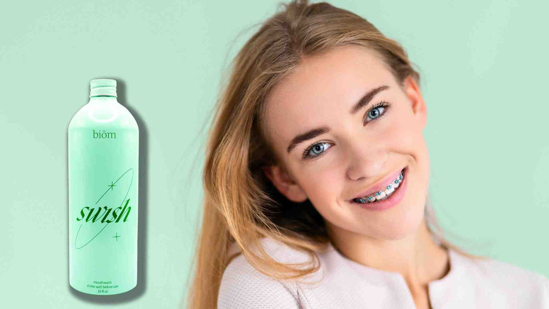 SWISH Mouthwash for Orthodontic Braces