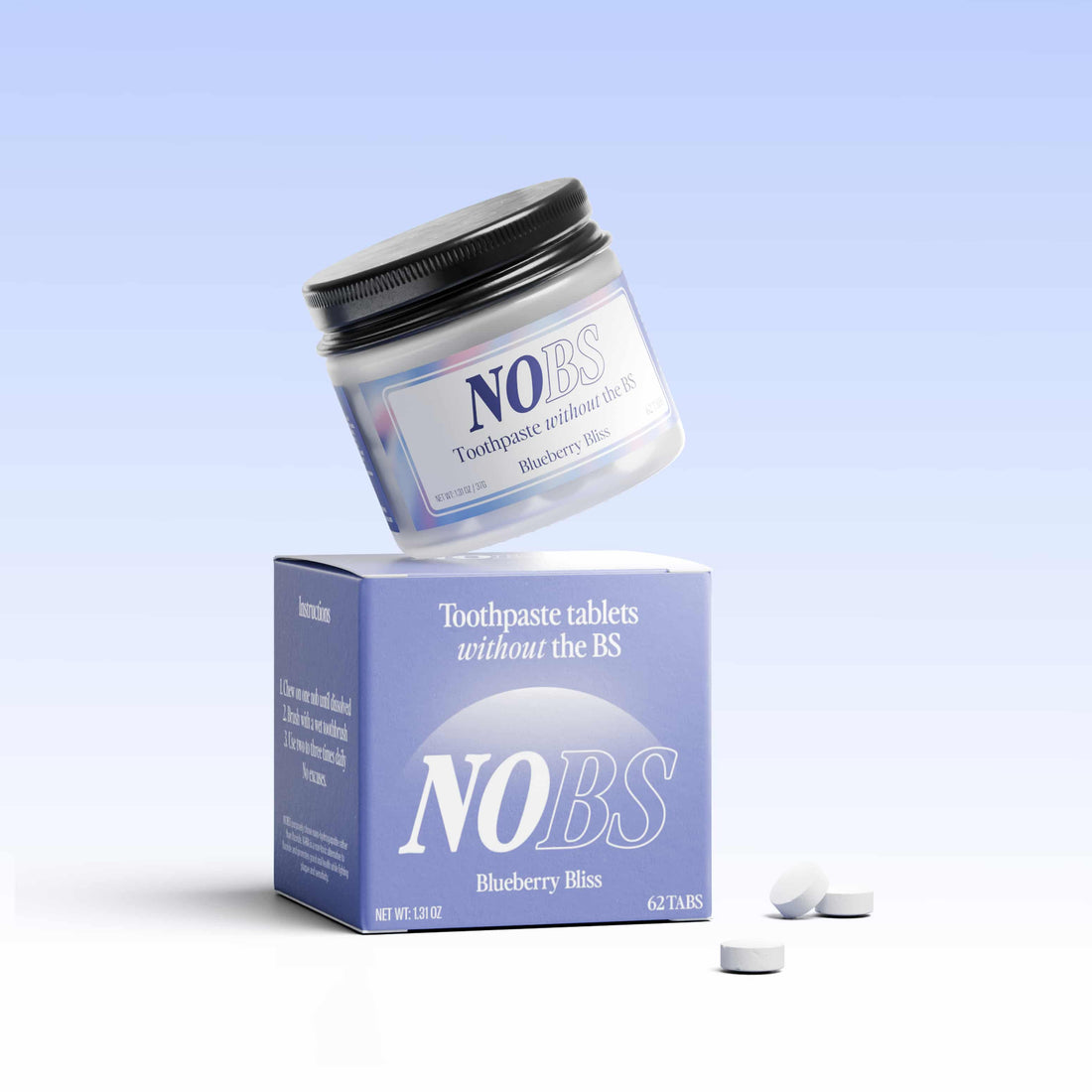 NOBS Toothpaste Tablets