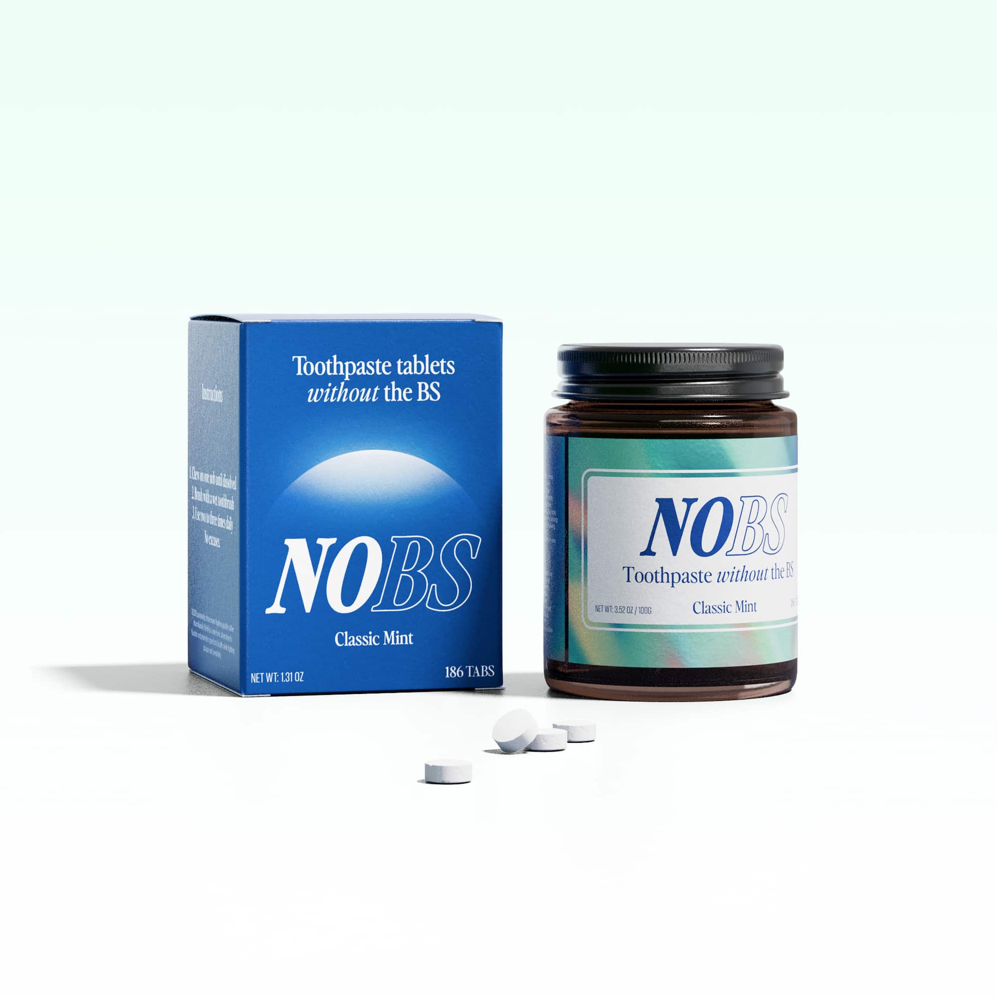 NOBS Toothpaste Tablets