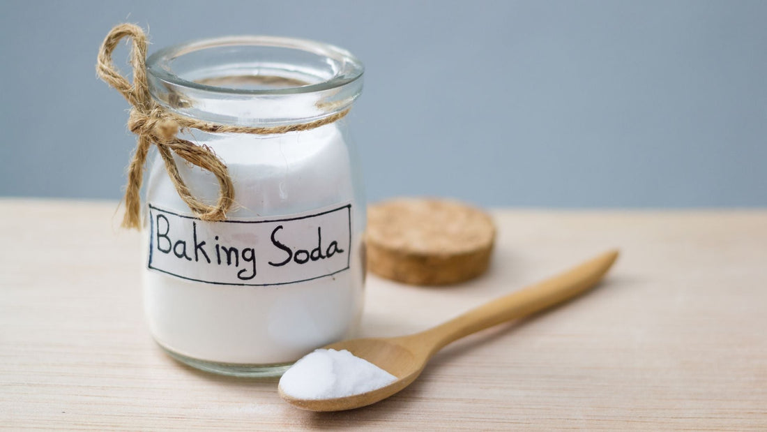 Baking soda in a jar