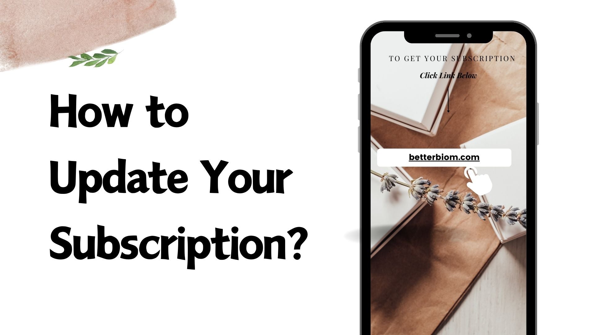 How to Update Your Subscription – NOBS