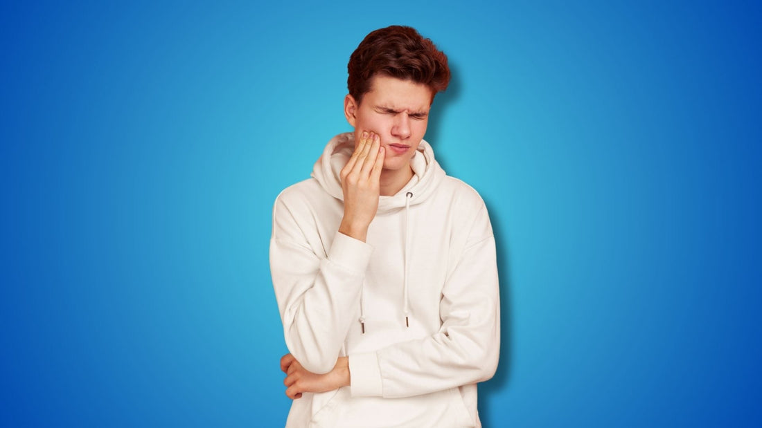 A man having cavities