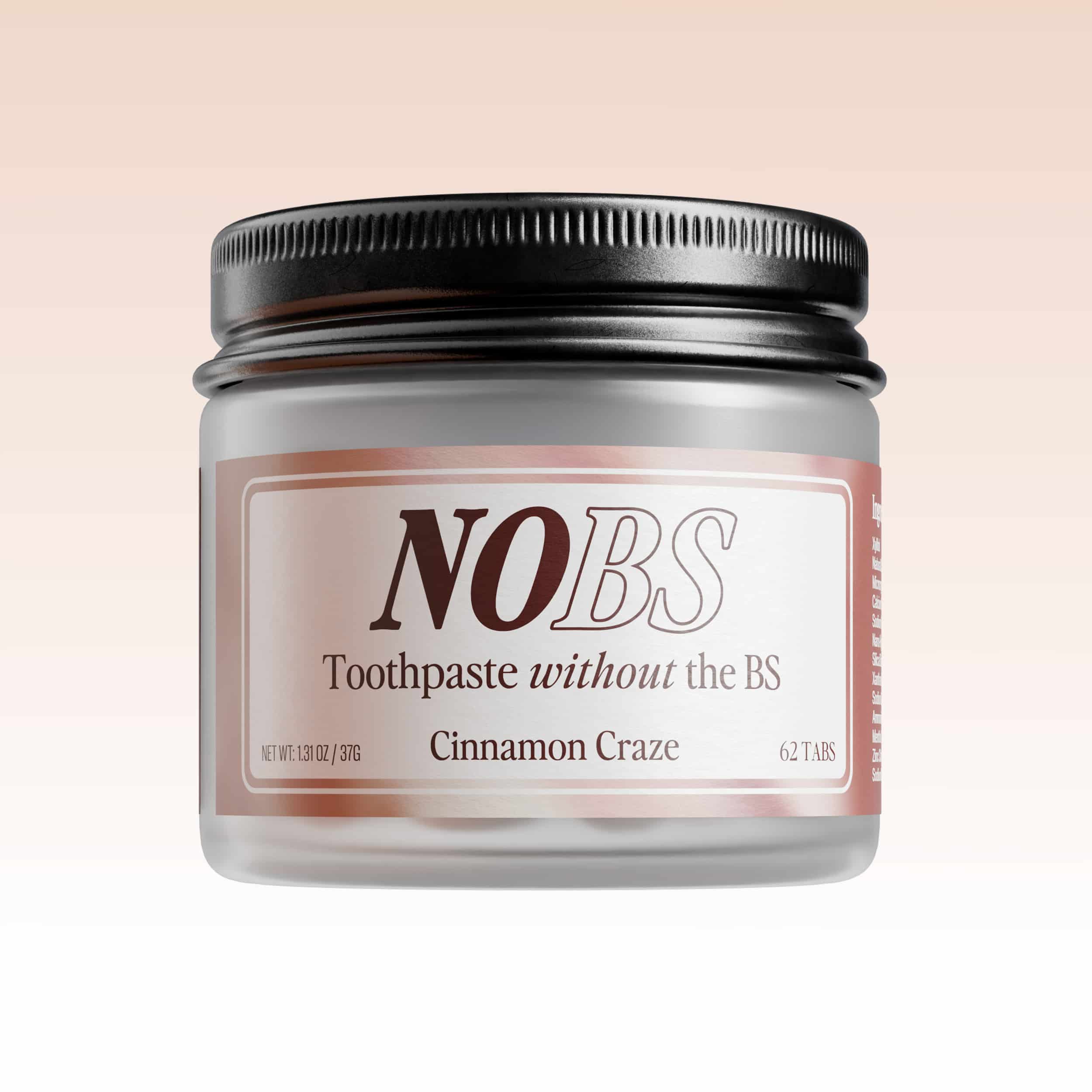 NOBS Toothpaste Tablets (Cinnamon Craze)