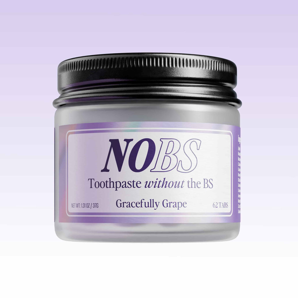 NOBS Toothpaste Tablets (Gracefully Grape)