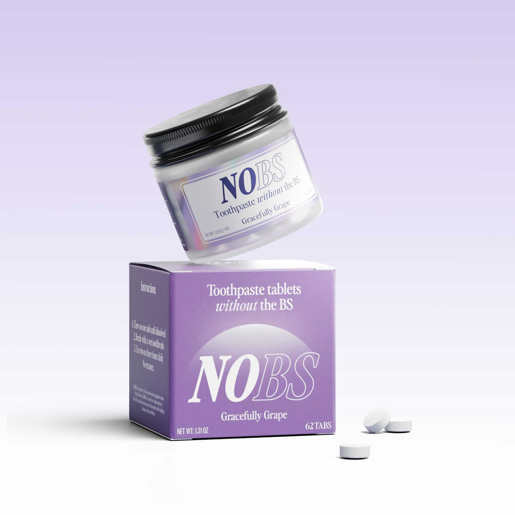 NOBS Toothpaste Tablets (Gracefully Grape)