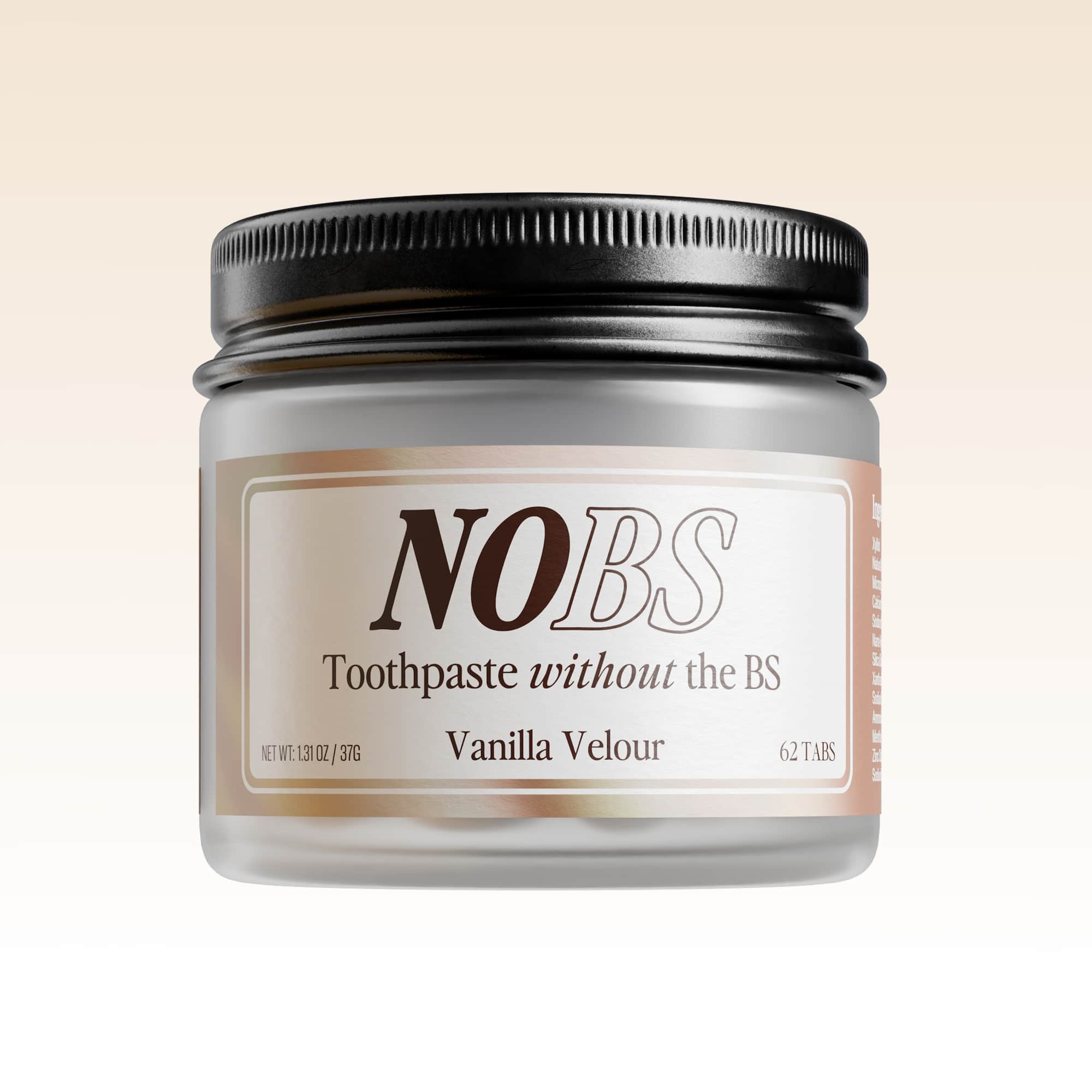 NOBS Toothpaste Tablets (Vanilla Velour)