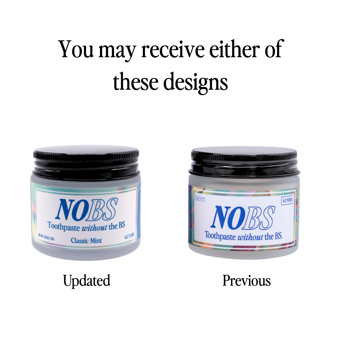 NOBS Toothpaste Tablets