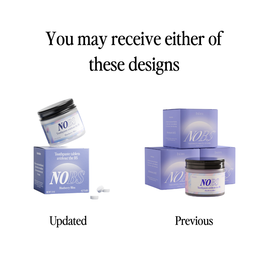 NOBS Toothpaste Tablets (Blueberry Bliss)